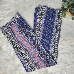 Printed Palazzo Pant with Pockets